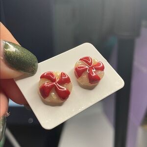 Peppermint Candy Earrings